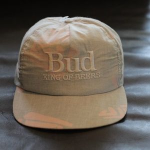 Budweiser " Bud " Genuine Snapback Hat